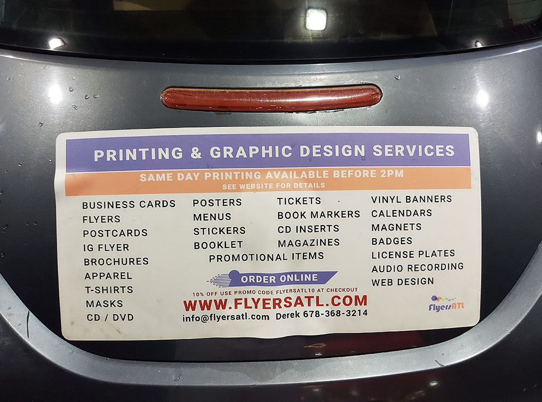 Atlanta Car Magnets for business