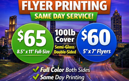 Cheap Flyer Printing in Atlanta, GA – Same-Day Full-Color Flyers at flyersatl.net